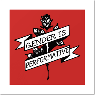 gender is performative Posters and Art